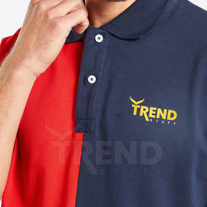 Camisetas de polo de golf para hombre personalizables con logotipo bordado, camisetas lisas informales de manga corta con patrón sólido, polos de golf en blanco - Product Image 4