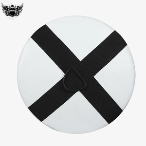 2023 sacs de frappe avec logo personnalisé pour kick boxing et entraînement MMA cuir véritable et PVC PU couleur blanche remplie de sables - Product Image 4