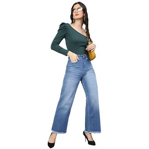 <b>Women's</b> Stylish Denim Casual Pants High Quality Ladies Lose Fitting Comfortable Cotton <b>Jeans</b> Pants High <b>Waist</b> Oversize New <b>Jeans</b> - Product Image 6