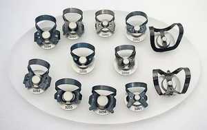 ชุดที่หนีบเขื่อนยางด้วยตนเอง31ชิ้นพร้อมกรอบเครื่องมือทันตกรรมเคลือบสีดำ - Product Image 4