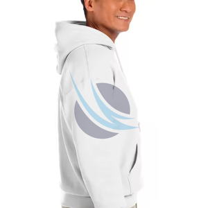 Sweat à capuche à manches longues pour hommes avec poche épais polaire pull à capuche personnalisé sweat chaud pour la saison d'hiver - Product Image 3