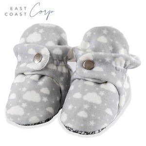 Botines de bebé de lana acogedores unisex de algodón suave con suelas antideslizantes para bebés recién nacidos y niños pequeños - Product Image 1