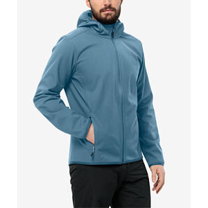 Conception légère de vestes extérieures d'homme de Softshell d'ajustement de confort - Product Image 3