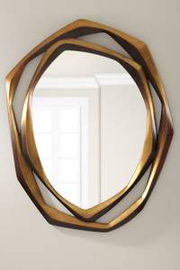 Espejo Decorativo Moderno con Marco de Metal para una Decoración Elegante de Sala de Estar y Vestíbulo - Product Image 2