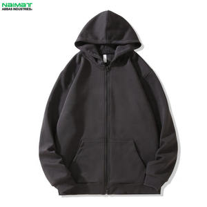 Sudadera con cremallera para hombre 100% algodón invierno impresión Digital polar logotipo personalizable posición frontal transpirable ropa de gimnasio - Product Image 1