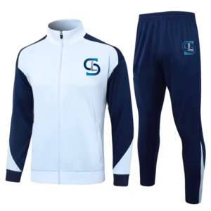 Conjuntos de chándal deportivo de talla grande para hombre al por mayor de fábrica, chándales de alta calidad en blanco para hombre, chándal con logotipo personalizado para hombre - Product Image 3