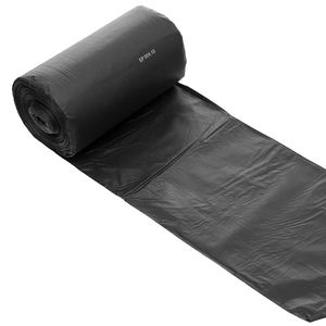 Sacs à nœuds en rouleaux en PEHD et PEBD, couleur CMJN, taille personnalisable, pour supermarché, poubelle, avec fermeture éclair, recyclables, gaufrés, usage professionnel et alimentaire - Product Image 4