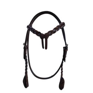 Riders'trust Reitsport - Juego de Arnés y Pechopetral de Cuero Genuino Transpirable con Una Orejera para Montar a Caballo, Color y Logotipo Personalizables - Product Image 4