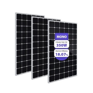 Panneau solaire 330w 340w 350w dans l'entrepôt de Rotterdam, cellules solaires mono PERC 9BB. - Product Image 4