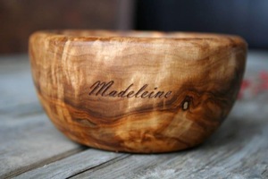 Ensaladera de madera de teca natural con acabado seguro para alimentos de alta calidad - Product Image 4