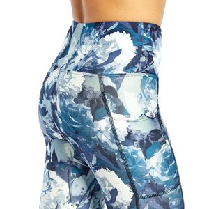 Leggings de yoga pour femmes à taille haute, respirants, sans couture, avec cordon de serrage et logo personnalisé - Product Image 2