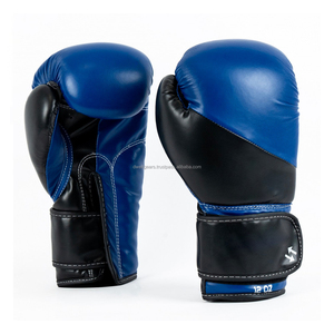 DWELT GEARS Premium PU Leather MMA Shooter Boxing Training Gloves Custom Made Hook Loop Closure Breathable Sparring Fight Gear - Product Image 1