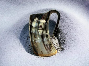 Taza de cuerno de Búfalo, taza de cuerno para beber de cuerno Natural de lujo, diseño único, respetuoso con el medio ambiente, precio de venta a granel, taza de vino de artesanía de lujo - Product Image 6