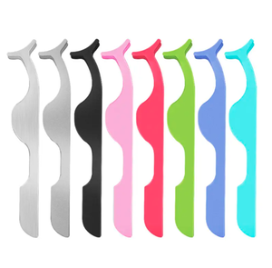 Pinzas de Volumen para Pestañas de Acero Inoxidable de Alta Calidad Profesional al por Mayor, Reutilizables, con Logotipo Personalizable, Inclinadas, para Cejas - Product Image 6