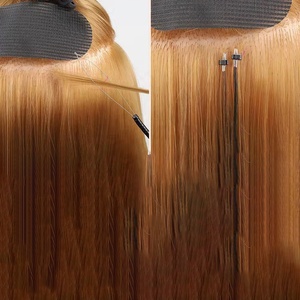 Pinces à cheveux professionnelles, supports réutilisables pour extensions, coussinets auto-agrippants, bandes de maintien pour le coiffage - Product Image 4