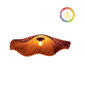 โคมไฟไม้ไผ่หัตถกรรมสมัยใหม่ ลายสานแบบดั้งเดิม น้ำหนักเบา สีปรับแต่งได้ สำหรับพื้นที่รับประทานอาหาร ร้านบูติก - Product Image 1