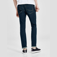 Novedades: Pantalones de mezclilla de punto estampados para hombre, corte recto medio, ajustados, ligeros, cómodos, a la moda, transpirables, cortavientos, personalizables.