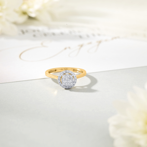 Bague de fiançailles en diamant pour femme - Style Union Céleste - Product Image 3