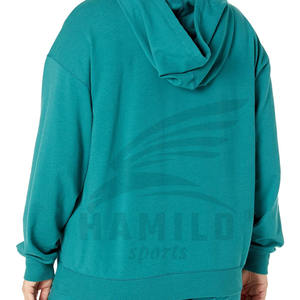 Sudadera con capucha de invierno para mujer de alta calidad personalizada del fabricante, diseño con forro de rizo francés de algodón, logotipo personalizado para mujer - Product Image 6