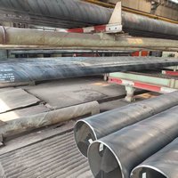 Tuyau API 5L SSAW en acier au carbone soudé en spirale, normes PSL1 PSL2 X52 X60 pour la transmission industrielle de pétrole, gaz et eau dans les pipelines