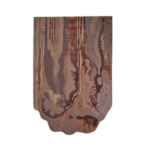 พรมปูพื้นขนสัตว์แบบหนาลายดอกโบตั๋นหรูหราพร้อมการออกแบบที่ทันสมัยและคุณสมบัติป้องกันการหลุดร่วง - Product Image 1