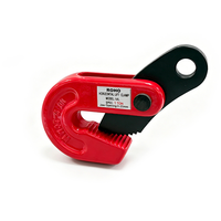 Pince de levage en acier forgé de type ML ROHO, acier au carbone haute résistance, outils de gréage horizontaux robustes, 1 tonne, 5 tonnes