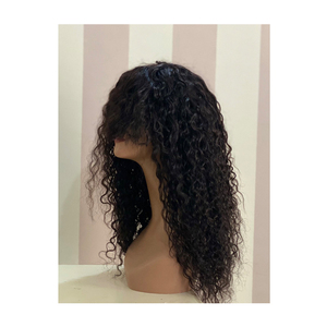 100% Raw Virgin Temple Hair Grade Cambodian Bob Peluca rizada natural Extensiones de cabello humano indio a precio mayorista - Product Image 1