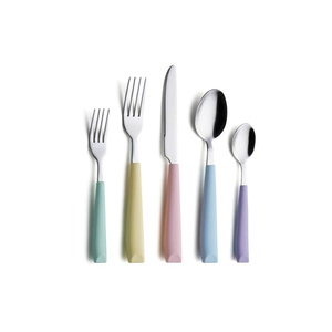 Cubiertos de plata de diseño personalizado de buena calidad a bajo precio, juego de cubiertos de metal de alta calidad para hoteles, vajilla de cocina - Product Image 1