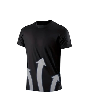 100% polyester maille athlétique sport T-Shirt respirant grande taille football américain porter imprimé devant court pour l'hiver - Product Image 1