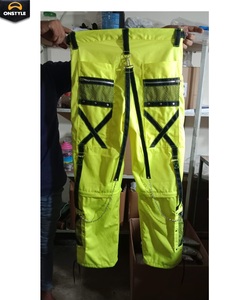 Pantalones cargo góticos ONSTYLE SPORTS con correas, cremalleras y cadenas ajustables para el estilo punk de la calle. - Product Image 1