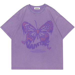 Camisetas informales de alta calidad para mujer, camisetas informales de algodón a la moda con logotipo impreso personalizado para mujer - Product Image 3
