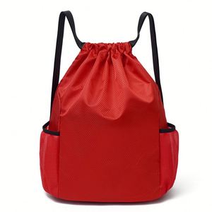 New <b>Drawstring</b> <b>Backpack</b> Basketball Football Bag Outdoor Sports Badminton Bag Men and Women Simple Travel Fitness <b>Drawstring</b> Bag - Product Image 6