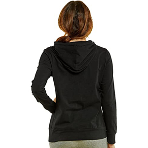 Sudadera con Capucha de Algodón con Logotipo Personalizado, Ropa de Calle para Mujer, Sudadera con Capucha Transpirable y Antibolitas para Mujer - Product Image 4