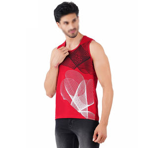 Camiseta sin mangas de gimnasio de alta calidad para hombre personalizada, chaleco deportivo de poliéster, Camiseta deportiva para entrenamiento para verano, camisetas sin mangas para ejercicio - Product Image 2