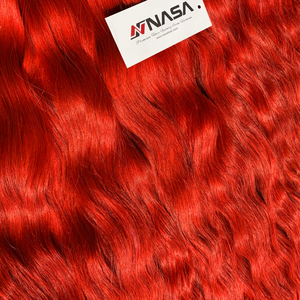 Extensiones de Cabello Humano Vietnamita Virgen 100% de Lujo, 300 Gramos, 22-24 Pulgadas, Ondulado Natural, Rojo Decolorado, Puntas Gruesas - Product Image 6
