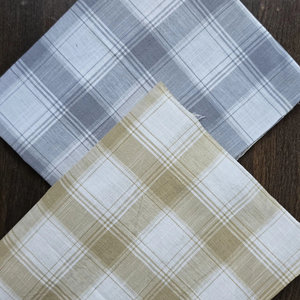 Luxecheconks ใยผ้าฝ้ายผ้าฝ้ายย้อมย้อมวัสดุตรวจสอบสำหรับสวมใส่ทางการและลำลอง - Product Image 1