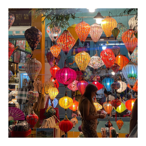 โคมไฟผ้าไหมทำด้วยมือจากเวียดนามโคมไฟไม้ไผ่ตกแต่งแบบพรีเมียมโคมไฟผ้าไหมส่งออกจำนวนมาก - Product Image 5