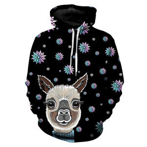 Sudadera con Capucha Navideña Impresa en 3D con Cremallera, Diseño Más Reciente, Gran Venta, Alta Calidad, Sin Pedido Mínimo - Product Image 1