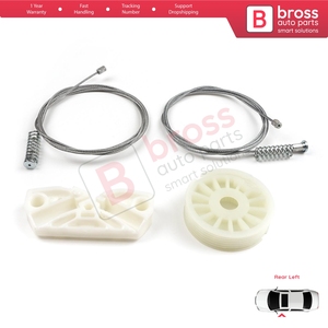 ชุดซ่อมกระจก BWR1119ชุดซ่อมกระจกหลังซ้ายสำหรับ CLK Class W209 MK2 A209 C209รถเปิดประทุน2002-2009 2ประตูรถเก๋งเปิดประทุน A2096700103 - Product Image 3
