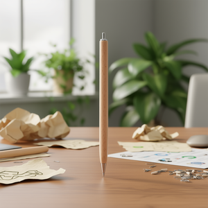 Penna a Sfera in Legno Sostenibile BOISEL per Merchandising Promozionale - Product Image 3