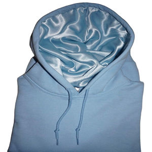 Sweat à capuche thermique d'hiver de luxe avec logo personnalisé, 100% coton, polyester, satin de soie, non doublé, polaire respirant, séchage rapide, teint en pièce, pour homme - Product Image 4
