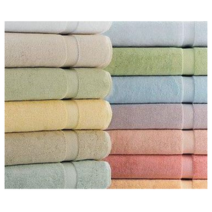 100% coton anneau filé serviette de plage fil teint ensemble de salle de bain rayures Anti boulochage traité doux sensation Logo personnalisé approvisionnement en vrac - Product Image 4