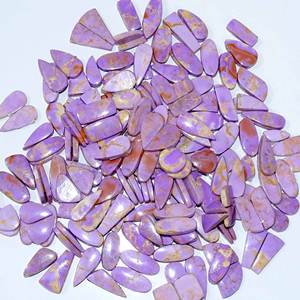 พลอยฟอสโฟซิเดอไรต์คู่อัญมณีหลวมอัญมณีทรงหลังเบี้ยสำหรับทำต่างหูหลวม - Product Image 1