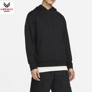 Sweats à capuche légers à séchage rapide pour hommes tissu polaire de conception d'impression solide pour la saison d'hiver ODM en gros en XS - Product Image 5