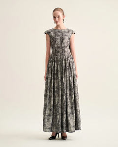 High Technics Daria Cut-Out Maxi Dress Ropa de mujer Estilo elegante Servicios ODM Hecho en Vietnam - Product Image 2