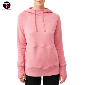 Sweats à capuche pull personnalisables pour femmes 2025 avec impression de Logo sweats en molleton élégants légers professionnels longue longueur - Product Image 4