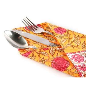 ชุดผ้าเช็ดปากแบบผ้าฝ้าย Boho,ผ้าเช็ดปากขนาด16X16นิ้วชุดตกแต่งโต๊ะกระดาษเช็ดปาก6ใบใช้ซ้ำได้สำหรับบ้าน - Product Image 6