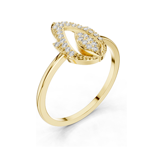 Bague élégante en diamant créé en laboratoire pour femmes, diamants VVS-VS EF CVD, or 18 carats, 14 carats, 10 carats et argent 925, rose, jaune, blanc - Product Image 4