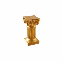 Support de bougie en résine synthétique peint à la main, style nordique moderne minimaliste, colonne romaine, pour accessoire photo, décoration de fond et artisanat de décoration intérieure