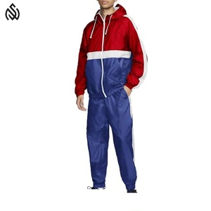 Survêtement personnalisé pour hommes, tenues coupe-vent en nylon, veste de sport, jogging, survêtement coupe-vent zippé - Product Image 5